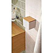 Tesa Zaboj za shranjevanje Baboo  (Do x Š x V: 12,2 x 10,2 x 11 cm, ABS-plastika, Bela/Bambus) | 3748 - Badkörbe Marke | DADD - Accessoires | DAD - Badausstattung | DA - Badausstattung/Bäderwelt | D - Sanitär | BAUHAUS