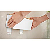 Tesa Aufbewahrungsbox Baboo (L x B x H: 24,2 x 10,2 x 11 cm, ABS-Kunststoff, Weiß/Bambus) | BAUHAUS