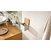 Tesa Zaboj za shranjevanje Baboo  (Do x Š x V: 12,2 x 10,2 x 11 cm, ABS-plastika, Bela/Bambus) | 3748 - Badkörbe Marke | DADD - Accessoires | DAD - Badausstattung | DA - Badausstattung/Bäderwelt | D - Sanitär | BAUHAUS