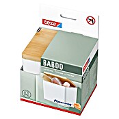 Tesa Zaboj za shranjevanje Baboo  (Do x Š x V: 12,2 x 10,2 x 11 cm, ABS-plastika, Bela/Bambus) | 3748 - Badkörbe Marke | DADD - Accessoires | DAD - Badausstattung | DA - Badausstattung/Bäderwelt | D - Sanitär | BAUHAUS