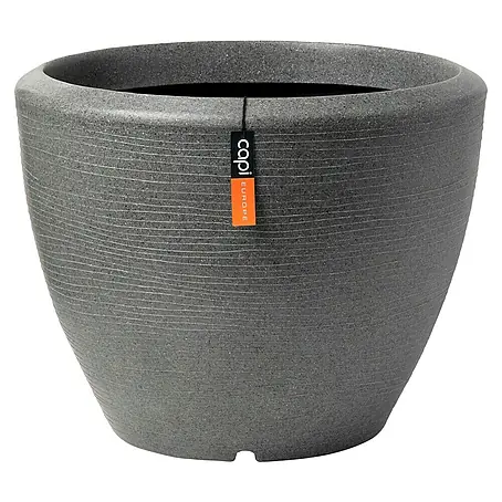 Capi Europe  Übertopf rund Arc Granite