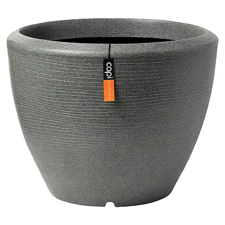Capi Europe  Übertopf rund Arc Granite