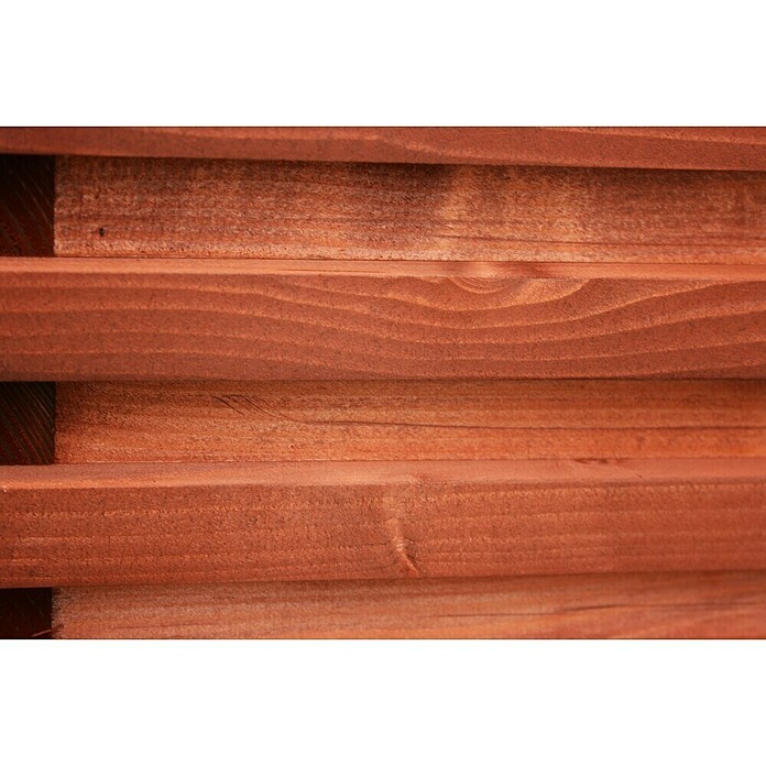 Macetero para plantas Torino (Dimensiones externas (L x An x Al): 59 x 59 x 34 cm, Madera, Teca) | BAUHAUS