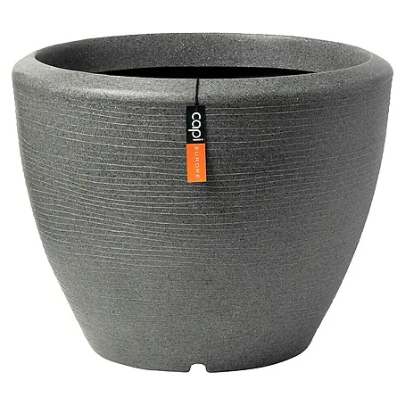 Capi Europe  Übertopf rund Arc Granite