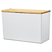 Tesa Aufbewahrungsbox Baboo (L x B x H: 24,2 x 10,2 x 16 cm, ABS-Kunststoff, Weiß/Bambus) | BAUHAUS