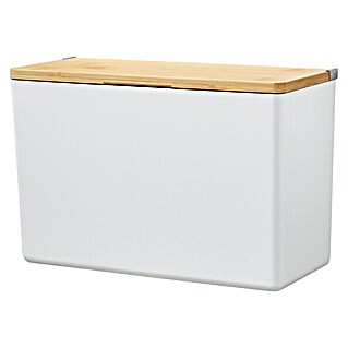 Tesa Aufbewahrungsbox Baboo XL (L x B x H: 24,2 x 10,2 x 16 cm, ABS-Kunststoff, Weiß)