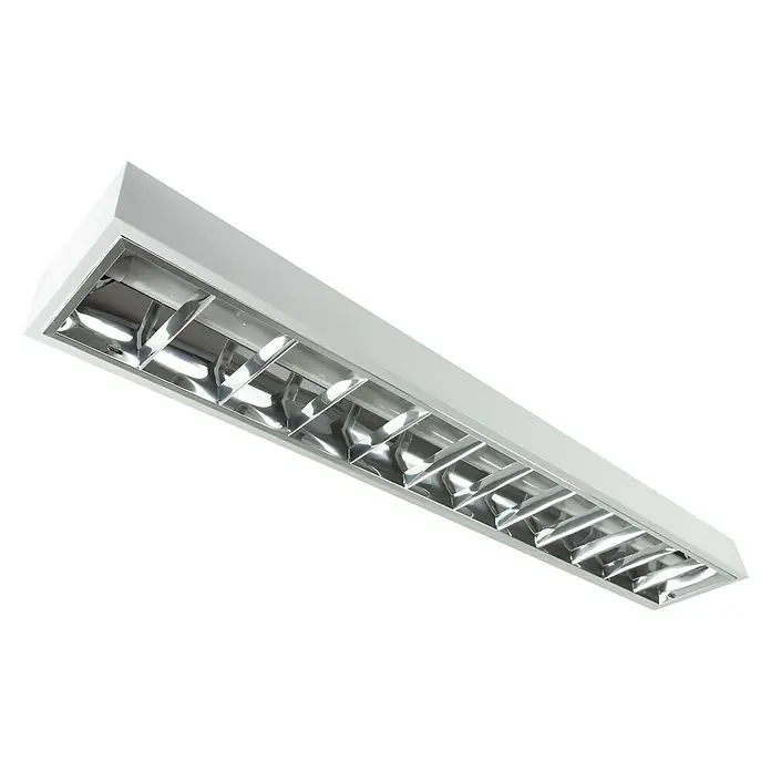 Ritter Leuchten Bürobeleuchtung Profiline - 7,5 x 122 x 18,5 cm - Hier ist eine Bürolampe mit prismatischer Abdeckung zur hellen Ausleuchtung von Arbeitsbereichen mit guter Lichtverteilung und reduziertem Blendungsgrad.