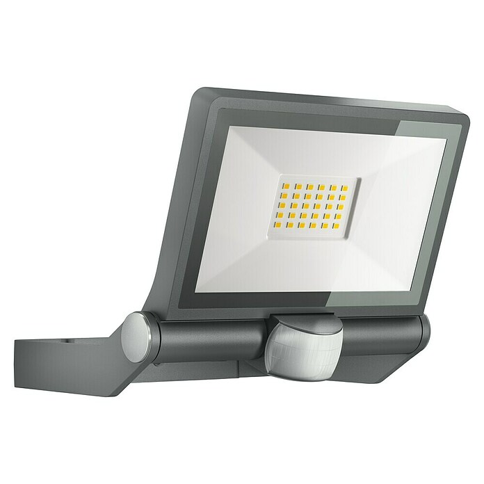 Steinel Led-buitenwandstraler met sensor (l x b x h: 202 x 229 x 195 mm, Warm wit, 23,5 W, Antraciet)