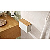 Tesa Aufbewahrungsbox Baboo (L x B x H: 24,2 x 10,2 x 16 cm, ABS-Kunststoff, Weiß/Bambus) | BAUHAUS