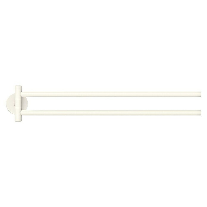 Tesa Moon Handtuchhalter (2-armig, Weiß, Matt) | BAUHAUS