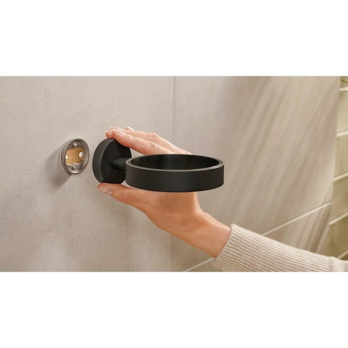 Tesa Moon WC-Bürstengarnitur (Mit Halterung, Metall, Bronze) | BAUHAUS