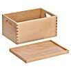 Zeller Present Deckel (L x B: 30 x 20 cm, Passend für: Zeller Present Stapelbox 30 x 20 cm, Holz) | BAUHAUS
