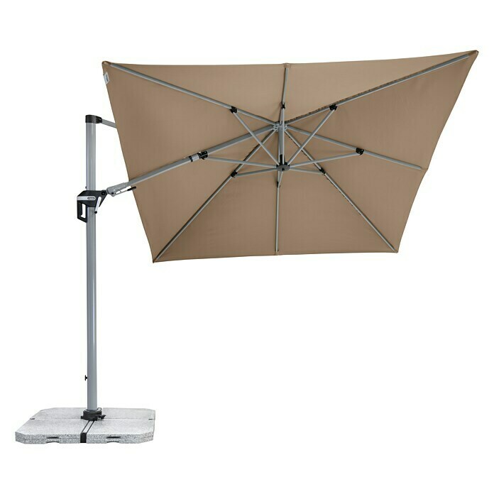 Doppler Active PendelschirmGreige, 350 x 260 cm Front View