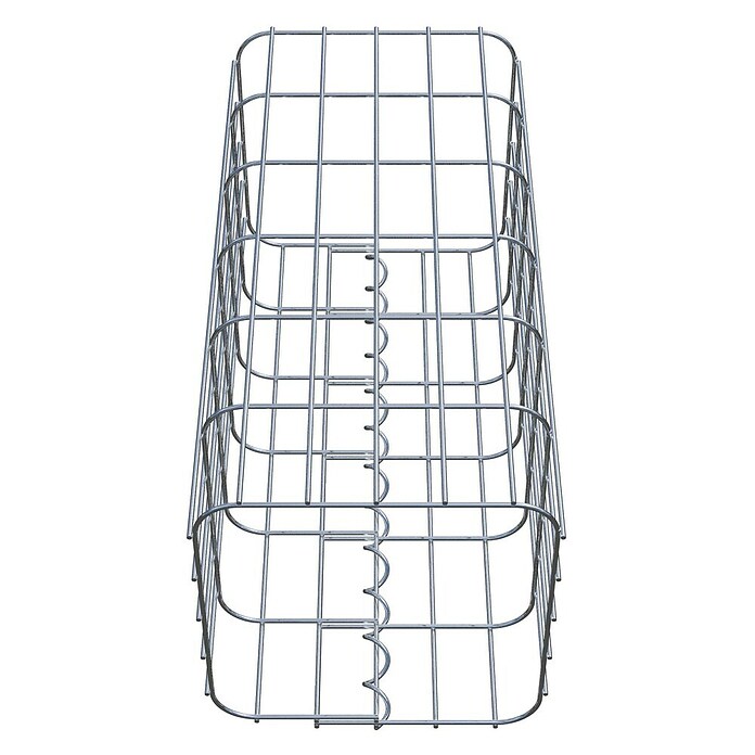 Gabiona Gabionensäule (27 x 27 x 60 cm, Metall, Maschenbreite: 50 mm, Maschenhöhe: 100 mm) | BAUHAUS