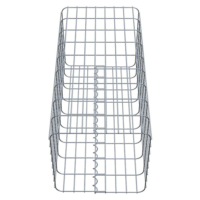 Gabiona Gabionensäule (42 x 42 x 90 cm, Metall, Maschenbreite: 50 mm, Maschenhöhe: 100 mm) | BAUHAUS