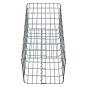 Gabiona Gabionensäule (42 x 42 x 90 cm, Metall, Maschenbreite: 50 mm, Maschenhöhe: 100 mm) | BAUHAUS