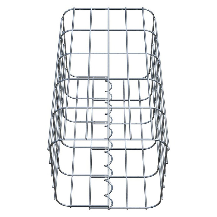 Gabiona Gabionensäule (27 x 27 x 50 cm, Metall, Maschenbreite: 50 mm, Maschenhöhe: 100 mm) | BAUHAUS