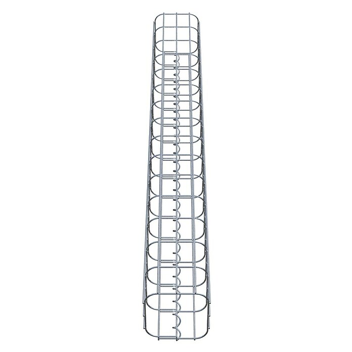 Gabiona Gabionensäule (17 x 17 x 150 cm, Metall, Maschenbreite: 50 mm, Maschenhöhe: 100 mm) | BAUHAUS