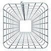 Gabiona Gabionensäule (32 x 32 x 180 cm, Metall, Maschenbreite: 50 mm, Maschenhöhe: 100 mm) | BAUHAUS