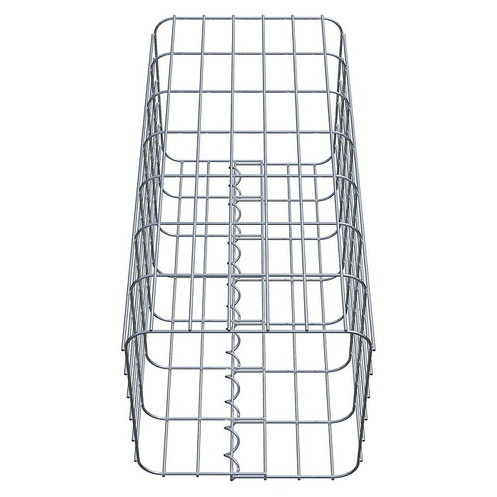 Gabiona Gabionensäule (32 x 32 x 70 cm, Metall, Maschenbreite: 50 mm, Maschenhöhe: 100 mm) | BAUHAUS