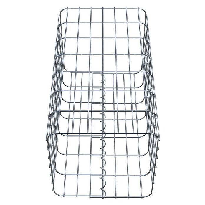 Gabiona Gabionensäule (37 x 37 x 70 cm, Metall, Maschenbreite: 50 mm, Maschenhöhe: 100 mm) | BAUHAUS