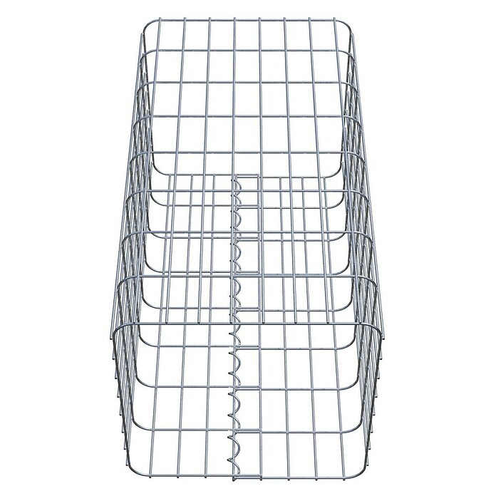 Gabiona Gabionensäule (42 x 42 x 80 cm, Metall, Maschenbreite: 50 mm, Maschenhöhe: 100 mm) | BAUHAUS