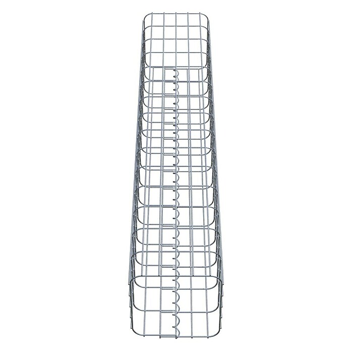 Gabiona Gabionensäule (27 x 27 x 150 cm, Metall, Maschenbreite: 50 mm, Maschenhöhe: 100 mm) | BAUHAUS