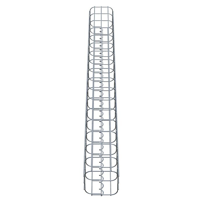 Gabiona Gabionensäule (17 x 17 x 170 cm, Metall, Maschenbreite: 50 mm, Maschenhöhe: 100 mm) | BAUHAUS