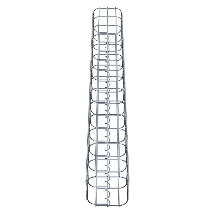 Gabiona Gabionensäule (17 x 17 x 140 cm, Metall, Maschenbreite: 50 mm, Maschenhöhe: 100 mm) | BAUHAUS