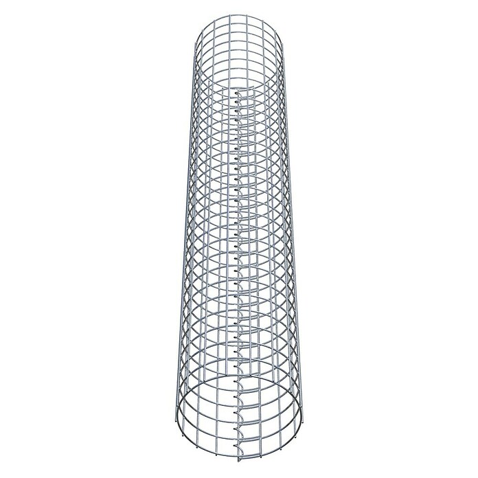 Gabiona Gabionensäule (Durchmesser: 27 cm, Höhe: 150 cm, Stahl, Maschenbreite: 50 mm, Maschenhöhe: 50 mm) | BAUHAUS