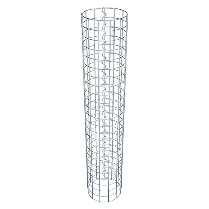 Gabiona Gabionensäule (Durchmesser: 22 cm, Höhe: 120 cm, Stahl, Maschenbreite: 50 mm, Maschenhöhe: 50 mm) | BAUHAUS