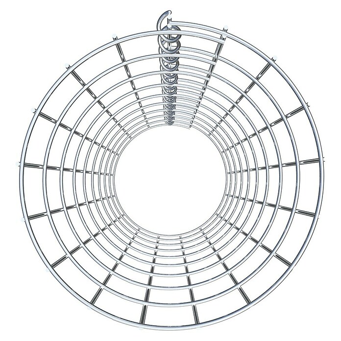 Gabiona Gabionensäule (Durchmesser: 27 cm, Höhe: 90 cm, Stahl, Maschenbreite: 50 mm, Maschenhöhe: 100 mm) | BAUHAUS