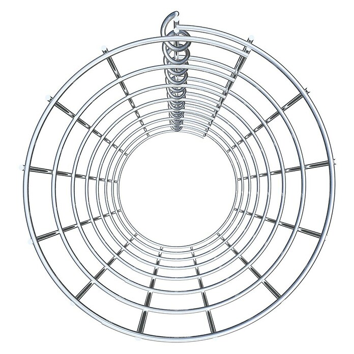 Gabiona Gabionensäule (Durchmesser: 22 cm, Höhe: 70 cm, Stahl, Maschenbreite: 50 mm, Maschenhöhe: 100 mm) | BAUHAUS