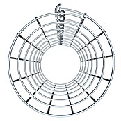 Gabiona Gabionensäule (Durchmesser: 22 cm, Höhe: 70 cm, Stahl, Maschenbreite: 50 mm, Maschenhöhe: 100 mm) | BAUHAUS
