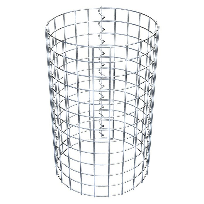 Gabiona Gabionensäule (Durchmesser: 37 cm, Höhe: 60 cm, Stahl, Maschenbreite: 50 mm, Maschenhöhe: 50 mm) | BAUHAUS