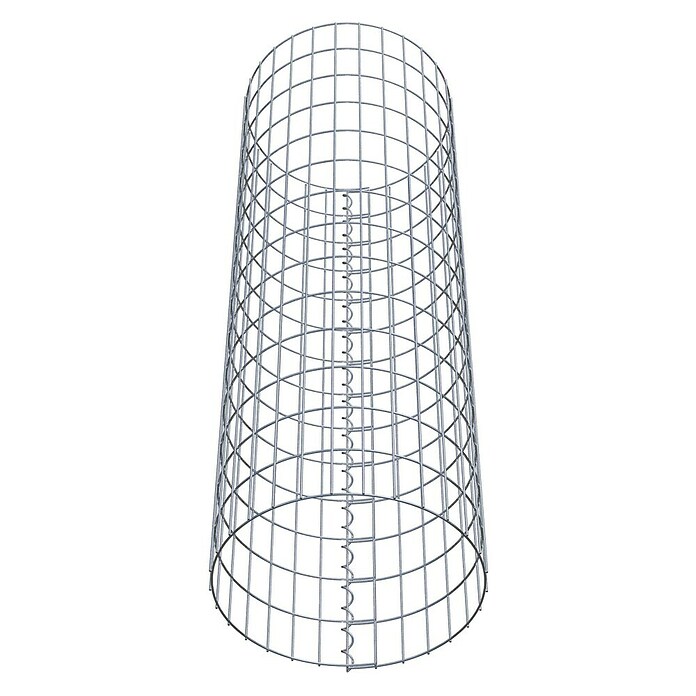 Gabiona Gabionensäule (Durchmesser: 47 cm, Höhe: 140 cm, Stahl, Maschenbreite: 50 mm, Maschenhöhe: 100 mm) | BAUHAUS