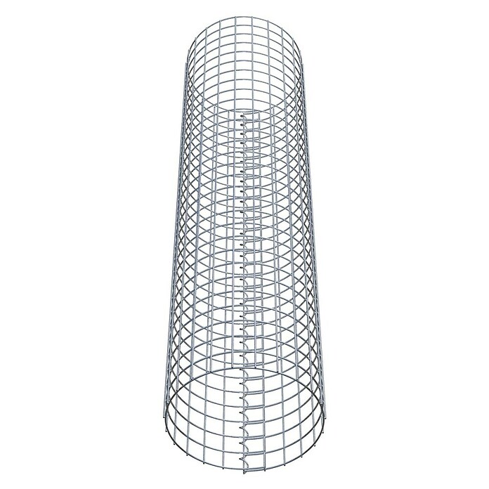 Gabiona Gabionensäule (Durchmesser: 37 cm, Höhe: 150 cm, Stahl, Maschenbreite: 50 mm, Maschenhöhe: 50 mm) | BAUHAUS