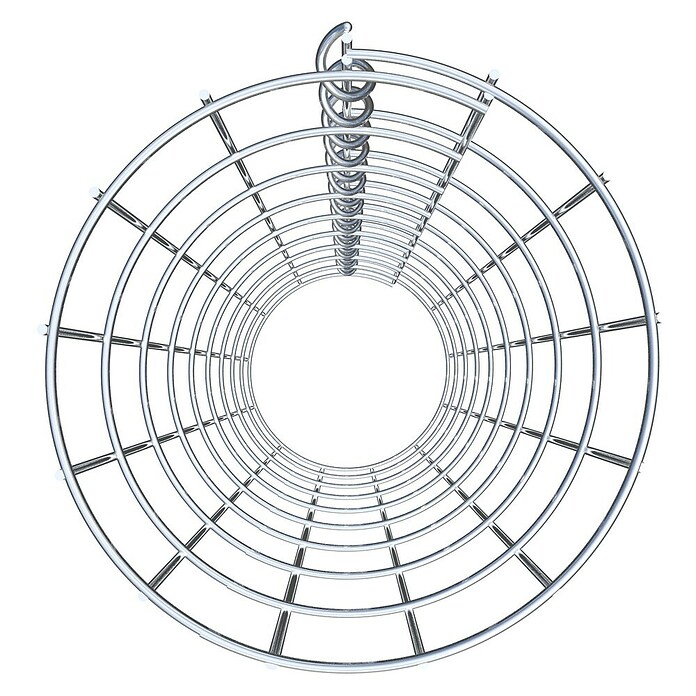 Gabiona Gabionensäule (Durchmesser: 22 cm, Höhe: 90 cm, Stahl, Maschenbreite: 50 mm, Maschenhöhe: 100 mm) | BAUHAUS