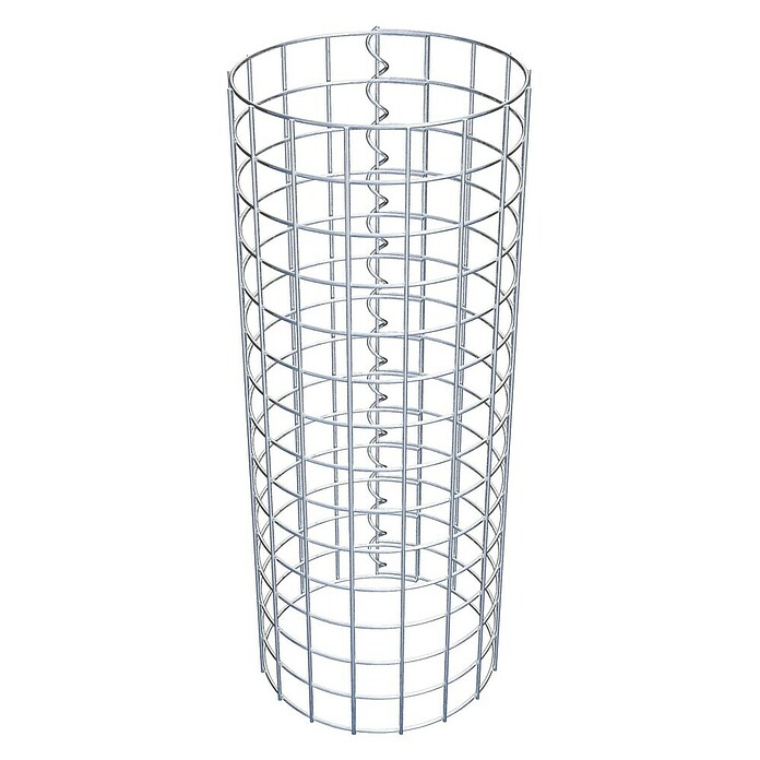 Gabiona Gabionensäule (Durchmesser: 27 cm, Höhe: 70 cm, Stahl, Maschenbreite: 50 mm, Maschenhöhe: 50 mm) | BAUHAUS
