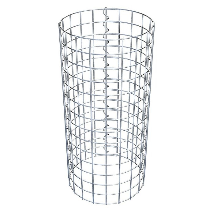 Gabiona Gabionensäule (Durchmesser: 32 cm, Höhe: 70 cm, Stahl, Maschenbreite: 50 mm, Maschenhöhe: 50 mm) | BAUHAUS