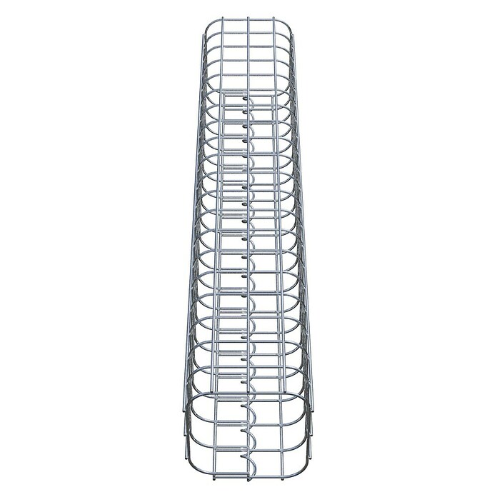 Gabiona Gabionensäule (17 x 17 x 100 cm, Stahl, Maschenbreite: 50 mm, Maschenhöhe: 50 mm) | BAUHAUS