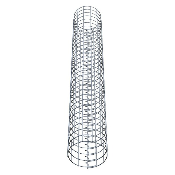 Gabiona Gabionensäule (Durchmesser: 22 cm, Höhe: 150 cm, Stahl, Maschenbreite: 50 mm, Maschenhöhe: 50 mm) | BAUHAUS