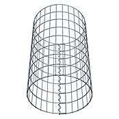 Gabiona Gabionensäule (Durchmesser: 47 cm, Höhe: 80 cm, Stahl, Maschenbreite: 50 mm, Maschenhöhe: 100 mm, Spirale) | BAUHAUS