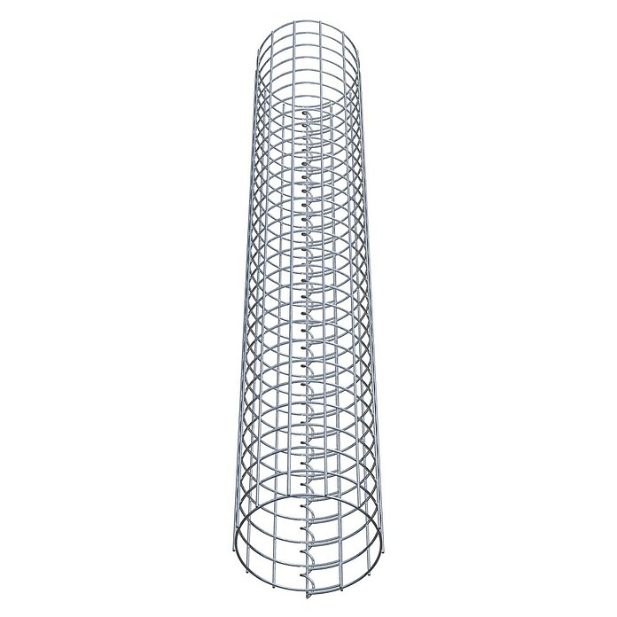 Gabiona Gabionensäule (Durchmesser: 22 cm, Höhe: 140 cm, Stahl, Maschenbreite: 50 mm, Maschenhöhe: 50 mm) | BAUHAUS