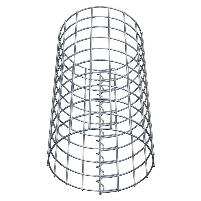 Gabiona Gabionensäule (Durchmesser: 27 cm, Höhe: 50 cm, Stahl, Maschenbreite: 50 mm, Maschenhöhe: 50 mm) | BAUHAUS