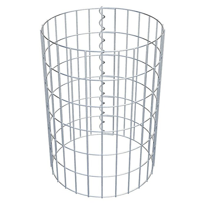 Gabiona Gabionensäule (Durchmesser: 42 cm, Höhe: 60 cm, Stahl, Maschenbreite: 50 mm, Maschenhöhe: 100 mm) | BAUHAUS