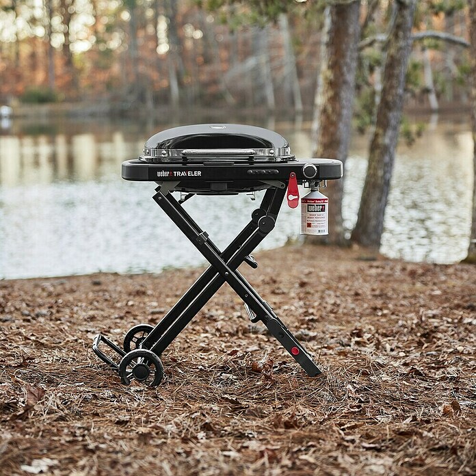 Weber Plinski žar Traveler Compact  (Površina za peko (Š x G): 52 x 36 cm, 3,2 kW, Število gorilnikov: 1 kos) | Električni žari | Žari | Vrt in prosti čas | Izdelki | BAUHAUS