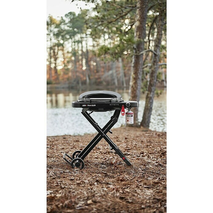 Weber Plinski žar Traveler Compact  (Površina za peko (Š x G): 52 x 36 cm, 3,2 kW, Število gorilnikov: 1 kos) | Električni žari | Žari | Vrt in prosti čas | Izdelki | BAUHAUS