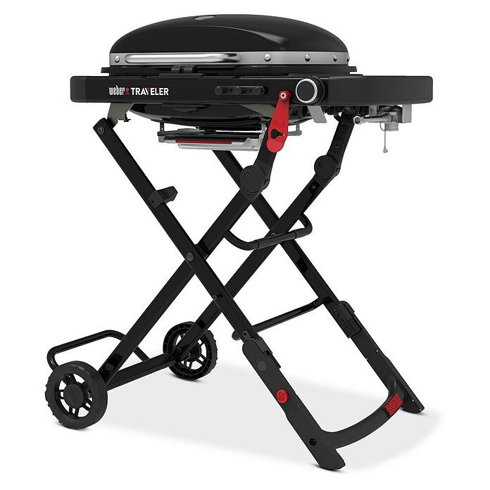 Weber Plinski žar Traveler Compact  (Površina za peko (Š x G): 52 x 36 cm, 3,2 kW, Število gorilnikov: 1 kos) | Električni žari | Žari | Vrt in prosti čas | Izdelki | BAUHAUS