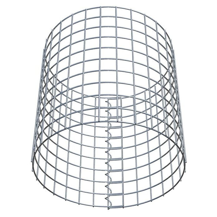 Gabiona Gabionensäule (Durchmesser: 47 cm, Höhe: 50 cm, Stahl, Maschenbreite: 50 mm, Maschenhöhe: 50 mm) | BAUHAUS